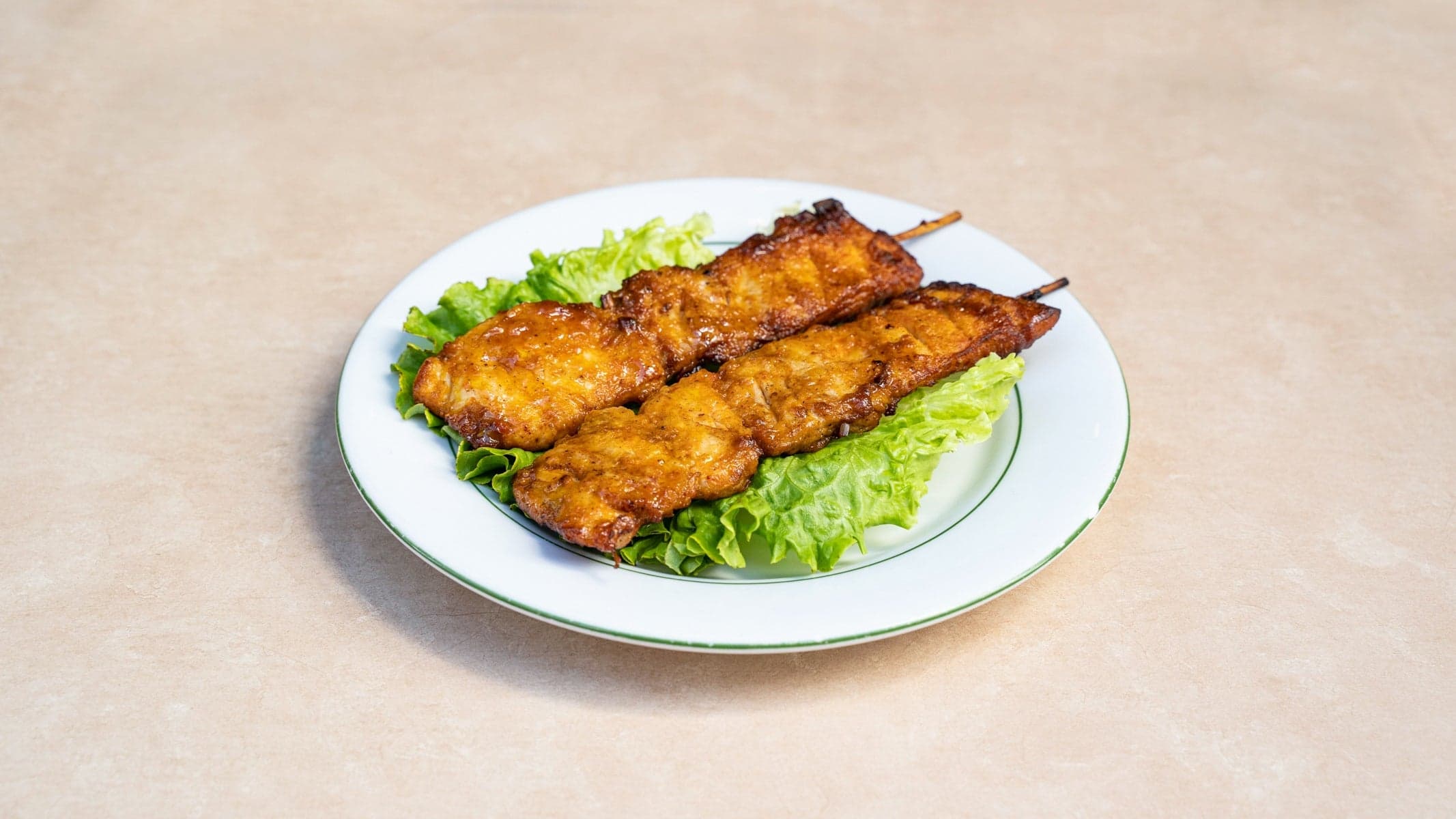 Brochettes poulet au citronnelle