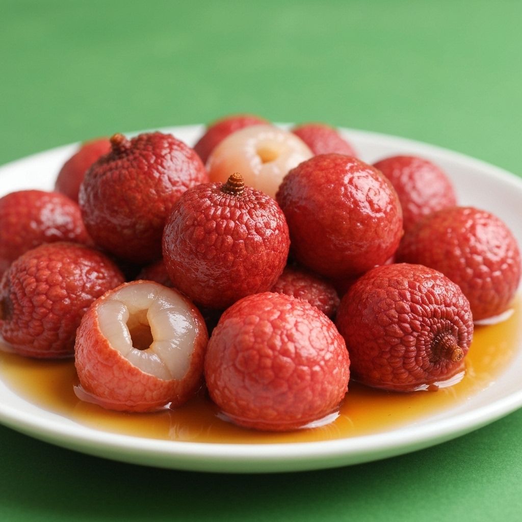 Litchis au Sirop