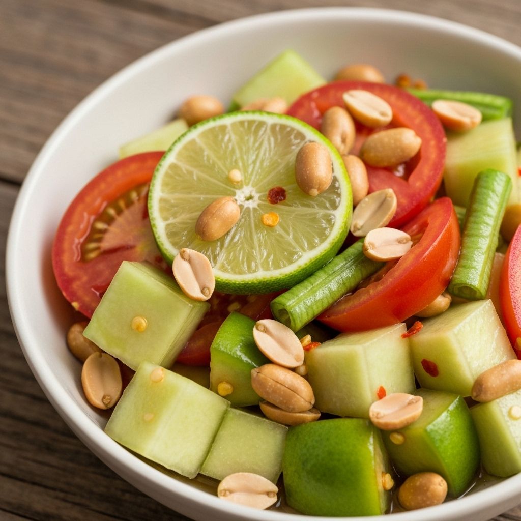 Salade de Papaye Verte