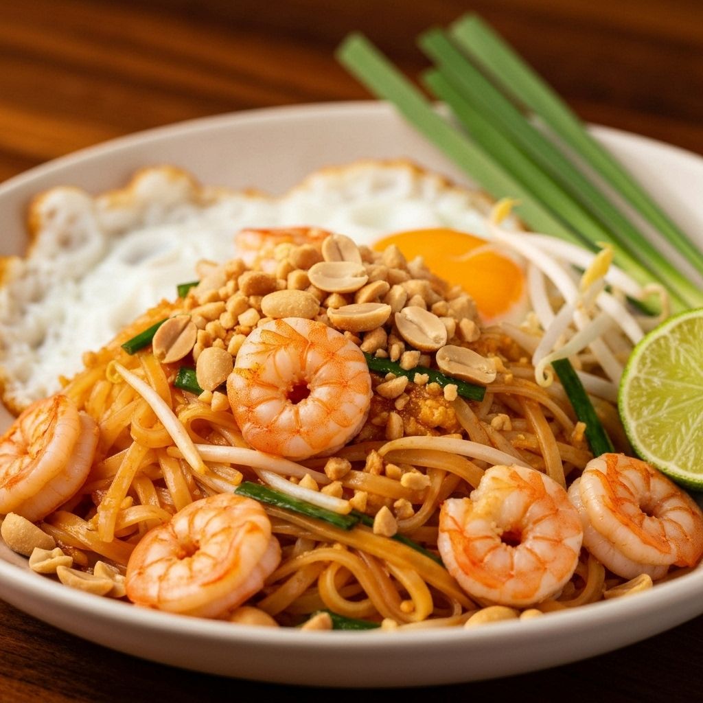 Pad Thaï aux Crevettes